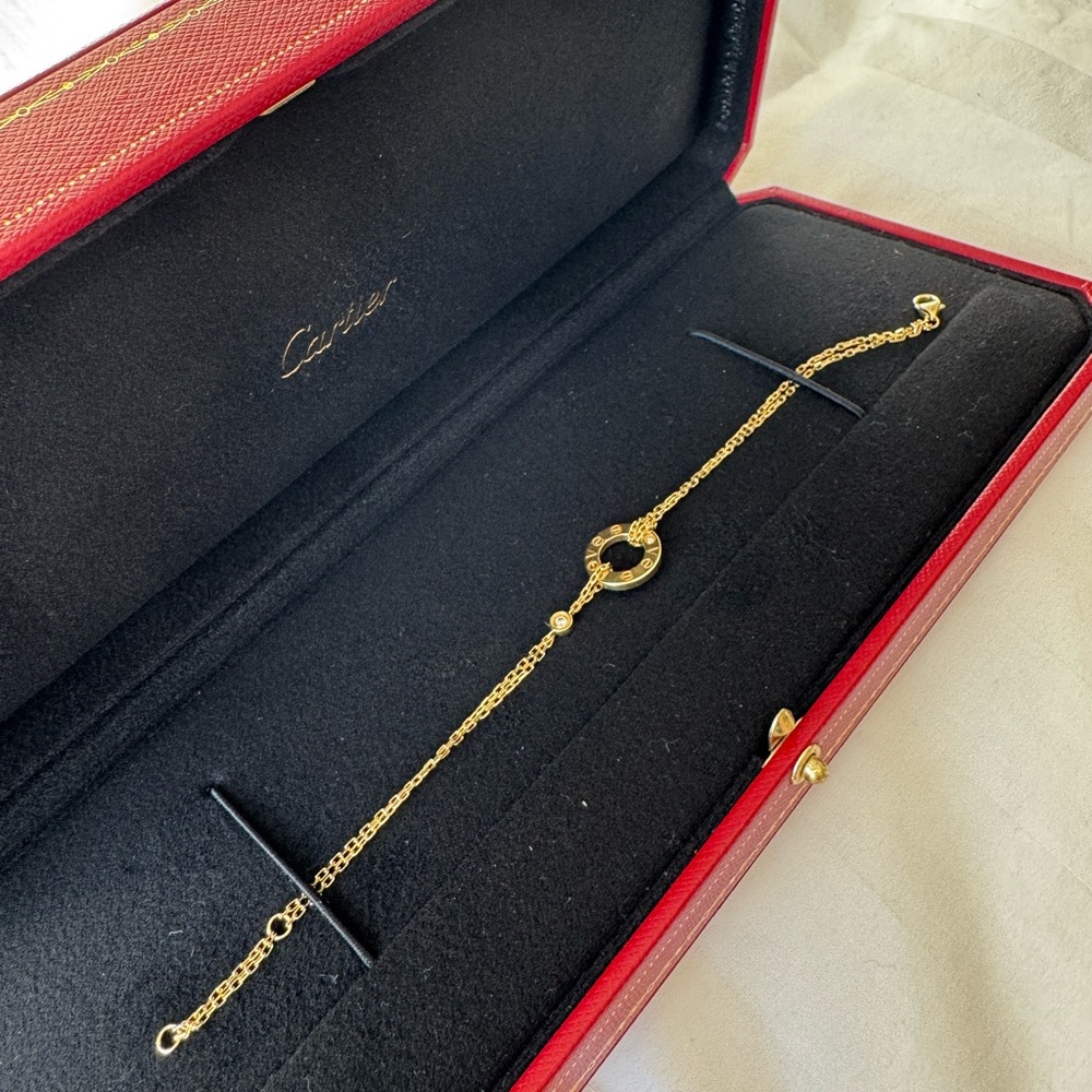 Cartier Gold Chain Bracelet